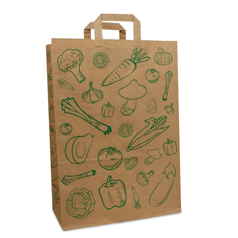 Papiertaschen FSC® - Gemüse